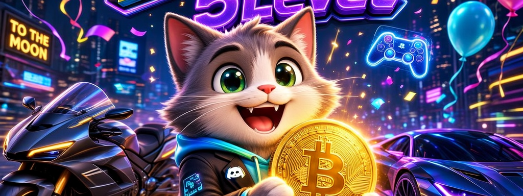 vmax-cats News -  Today is the birthday of 5Level – our one-man band and crypto wizard from VMax Cats!   1