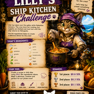 vmax-cats News - OFFICIAL EVENT: Lilly’s Ship Kitchen Challenge — Results & Prize Drop 1