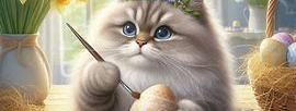 vmax-cats News - VMax Cats Easter Graphic Contest: Easter Cats Celebration 1
