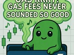 Every transaction = the sound of a digital fart. Gas fees have never sounded so… literally.