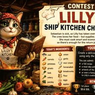 vmax-cats News -  [CONTEST] Lilly’s Ship Kitchen Challenge  1