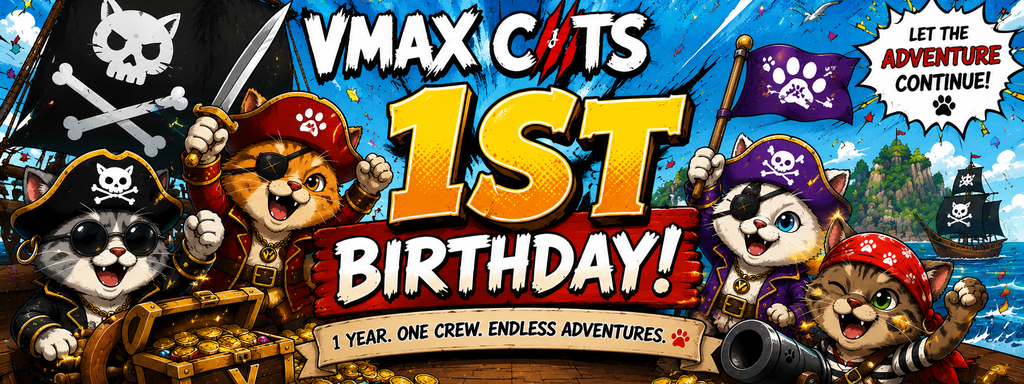 cvn News - Happy 1st Birthday VMax Cats!!      1