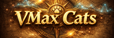 Banner VMax Cats, gold compass.