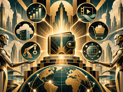 AI Agents - The Golden Age of Autonomous Finance (Art Deco)
