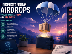Understanding Airdrops: Opportunities and Red Flags (Infographic)