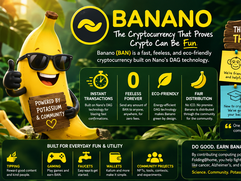 Banano Cryptocurrency - fun, fast, and community-driven crypto
