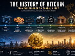 Bitcoin History: From Whitepaper to Global Asset (Infographic)