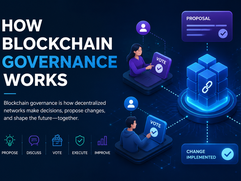 Blockchain governance in action