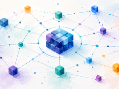 Blockchain Technology - Central Blockchain Network Hub