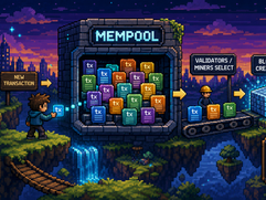 Transaction Mempools - Pixel Blockchain Mempool Adventure