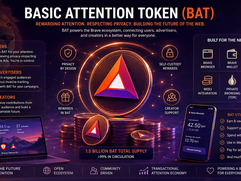 Basic Attention Token (BAT) - Powering a Better Web (Infographic)