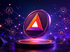 Basic Attention Token (BAT) - Floating Token in a Neon Network
