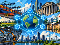 Blockchain Adoption - Global Blockchain City Connections