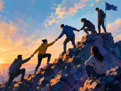 Crypto Communities - Climbing towards the summit together