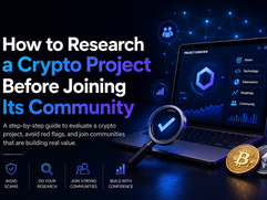 Crypto Community - How to research a crypto project