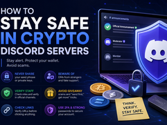 Stay safe in crypto Discord servers