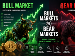Bull vs Bear: Crypto Market Cycles (Infographic)