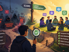 Legitimate Crypto Communities - Navigating online security and scams