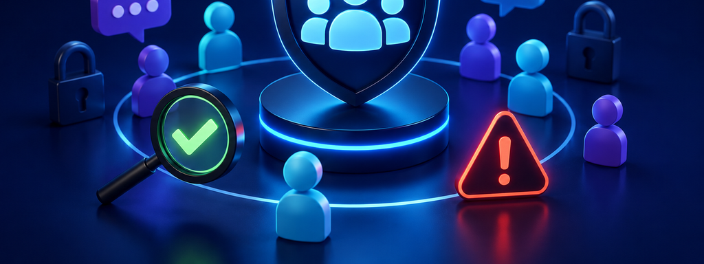 Legitimate Crypto Communities - Futuristic security and community verification