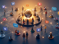 Crypto Marketing - Global network of connected minds