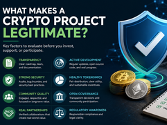 Evaluating legitimacy in crypto projects