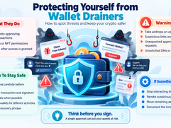 Wallet Security - Protecting Yourself from Wallet Drainers (Infographic)
