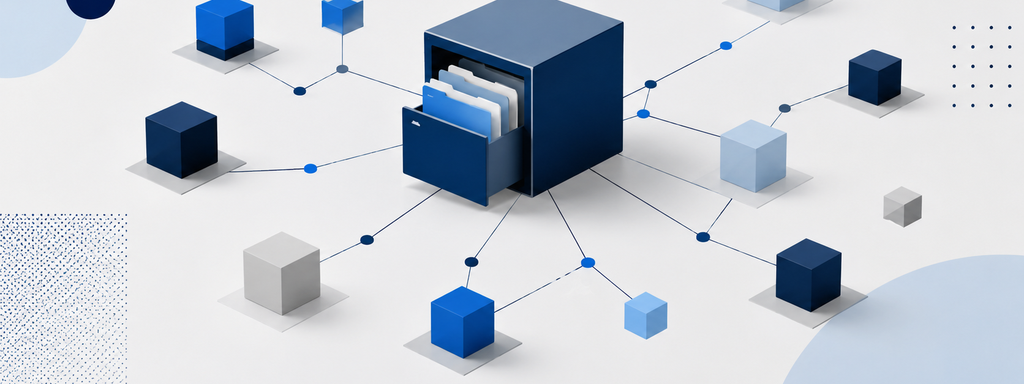 Decentralized Storage - Isometric Cloud Network Storage