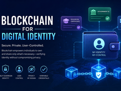 Blockchain for secure digital identity (Infographic)