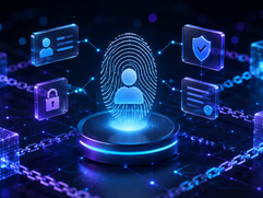 Digital Identity - Holographic fingerprint in a cyber network