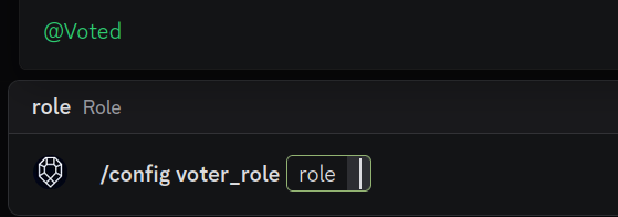 Guide Discord Bot 004 - Configure Voter role