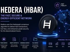 Hedera (HBAR) - Fast, secure, and efficient blockchain (Infographic)