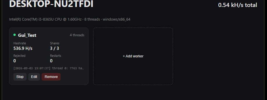 miners-world-coin News - Discord Announcement 1