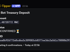 miners-world-coin News - Discord Announcement 1