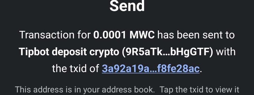 miners-world-coin News - Discord Announcement 1