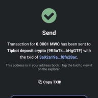 miners-world-coin News - Discord Announcement 1