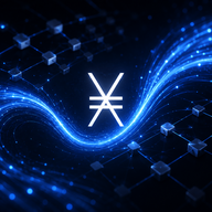 Nano - Futuristic network with glowing emblem