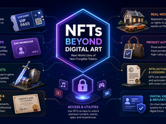 NFTs Beyond Digital Art (Infographic)