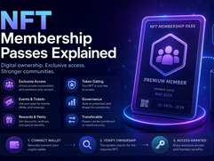 NFT Membership Pass Explained (Infographic)