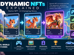 Dynamic NFTs: A Living Evolution (Infographic)