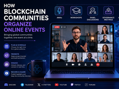 Online Events - Blockchain community online events hub