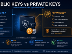Public vs private keys explained (Infographic)