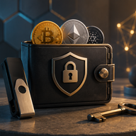 Self-Custody for cryptocurrency - Cryptocurrency security on a modern table