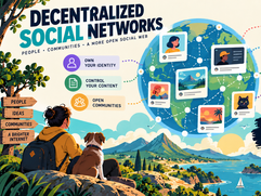 Decentralized Social Networks: A Brighter Internet (Infographic)