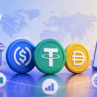 Understanding Stablecoins - Digital landscape of crypto tokens and connectivity