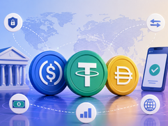 Understanding Stablecoins - Digital landscape of crypto tokens and connectivity