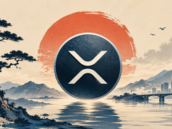 XRP - Serene landscape with emblem and sun